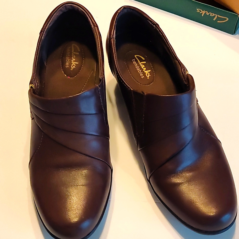 Clark's Bendables Ingalls Divine - Brown - Size 10M